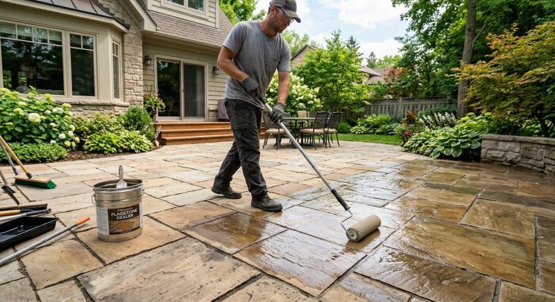 Courtyard Sealing in Kitsap County, WA