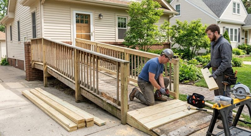 Handicap Ramp Repair in Littleton, CO